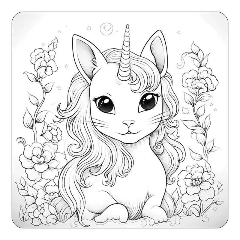 مگنت کاکتی طرح اسب تک شاخ و یونیکورن مدل mp31626