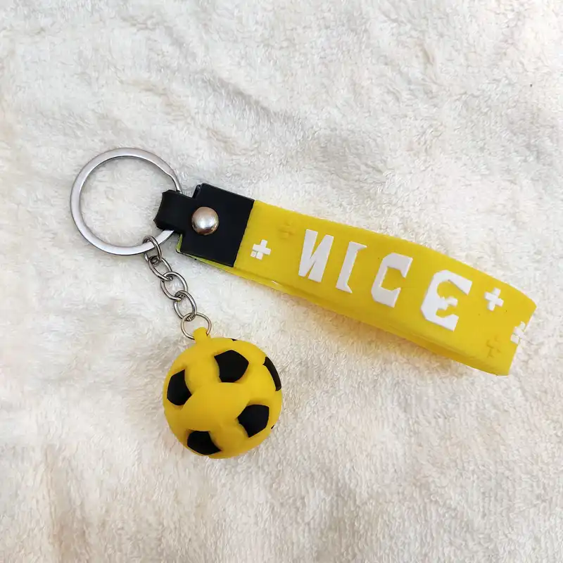 جاکلیدی مدل سیلیکونی طرح توپ فوتبال نایس کد DB20