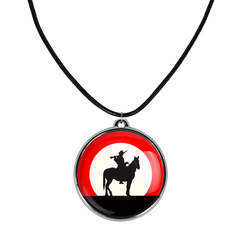 گردنبند خندالو مدل رد دد Red Dead کد 1029610291