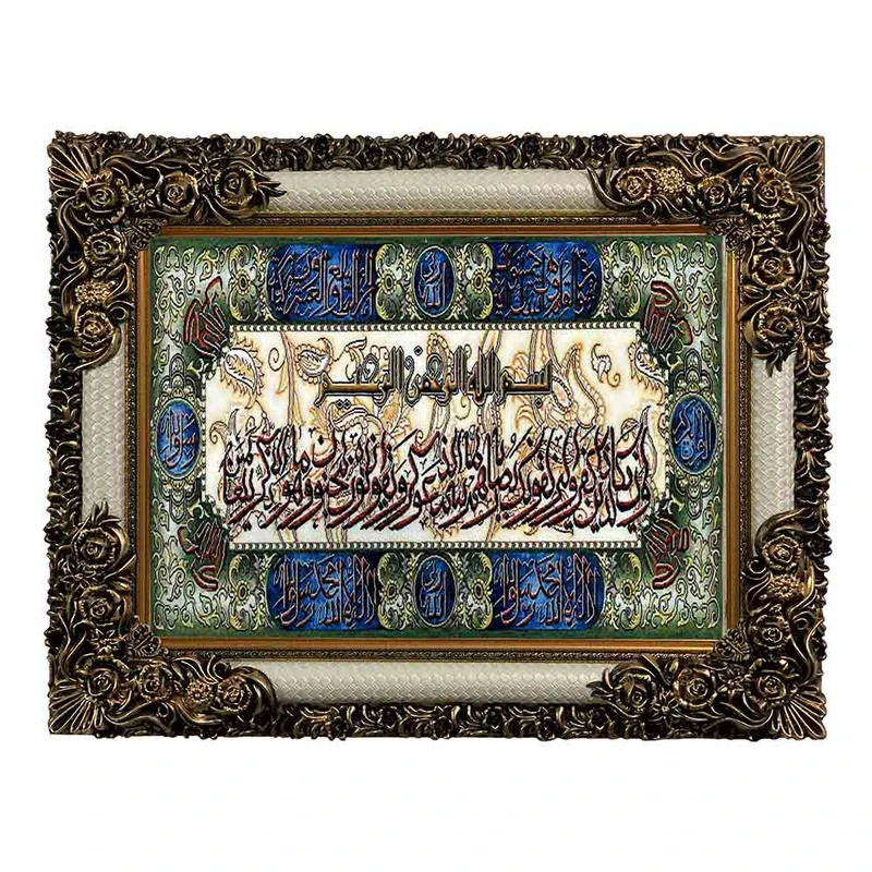 تابلو فرش ماشینی مدل و ان یکاد کد 8968