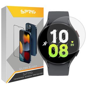 نقد و بررسی محافظ صفحه نمایش شیشه ای اسپریگ مدل SPG مناسب برای ساعت هوشمند سامسونگ Galaxy watch 5 44mm توسط خریداران