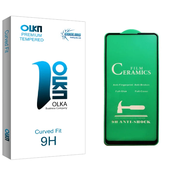 محافظ صفحه نمایش سرامیکی کولینگ مدل Olka glass مناسب برای گوشی موبایل سامسونگ Galaxy A21s
