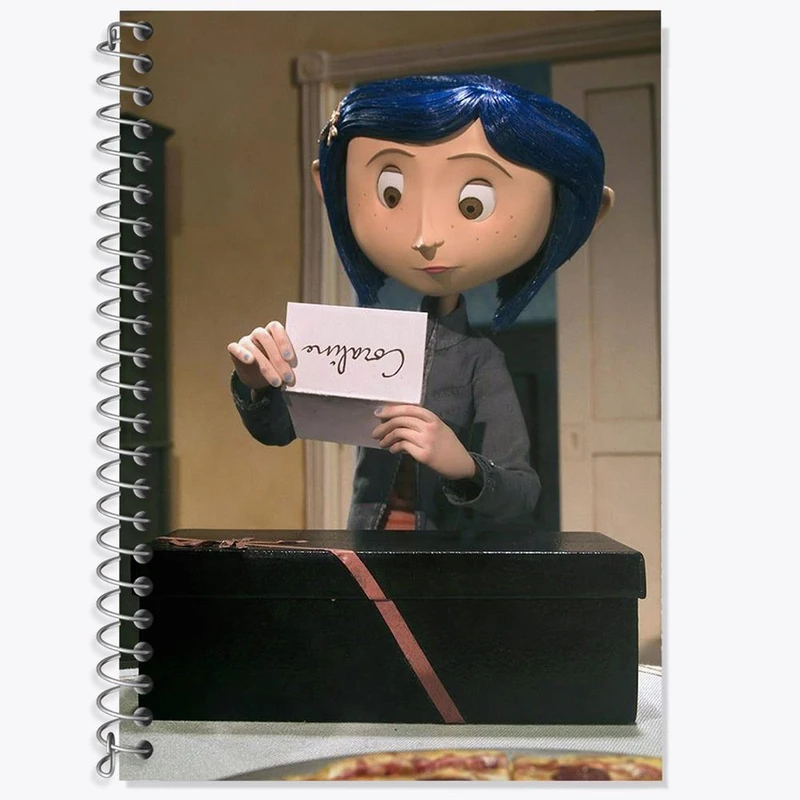 دفتر لغت 50 برگ خندالو مدل کورالاین Coraline کد 20765