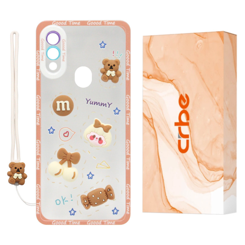 کاور کربی مدل Biscuit2 مناسب برای گوشی موبایل سامسونگ Galaxy A20 / A30 به همراه بند