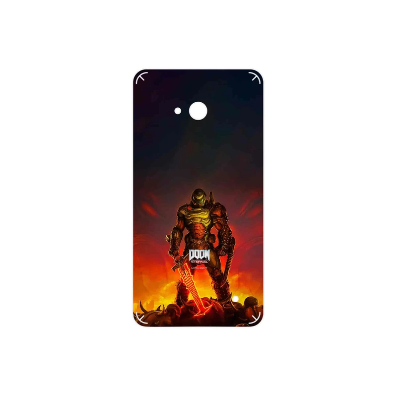 برچسب پوششی ماهوت مدل DOOM Game Series مناسب برای گوشی موبایل مایکروسافت Lumia 640