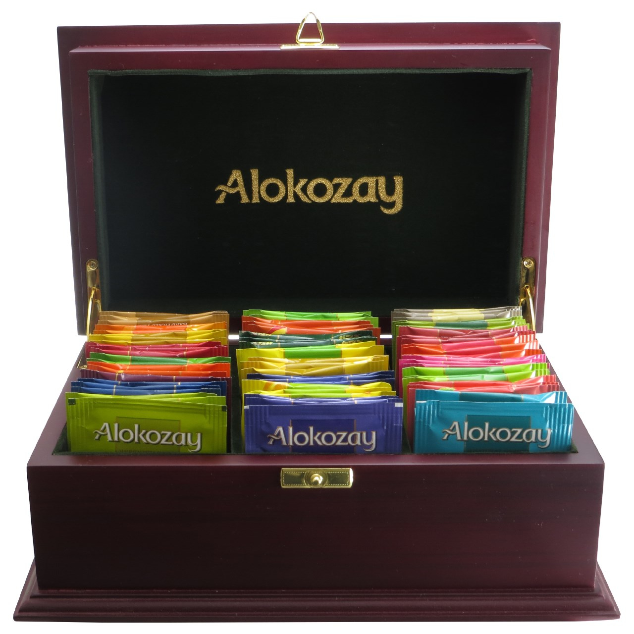 بسته چای کیسه ای الوکوزی مدل Tea Assortment Chest مجموعه 72 عددی