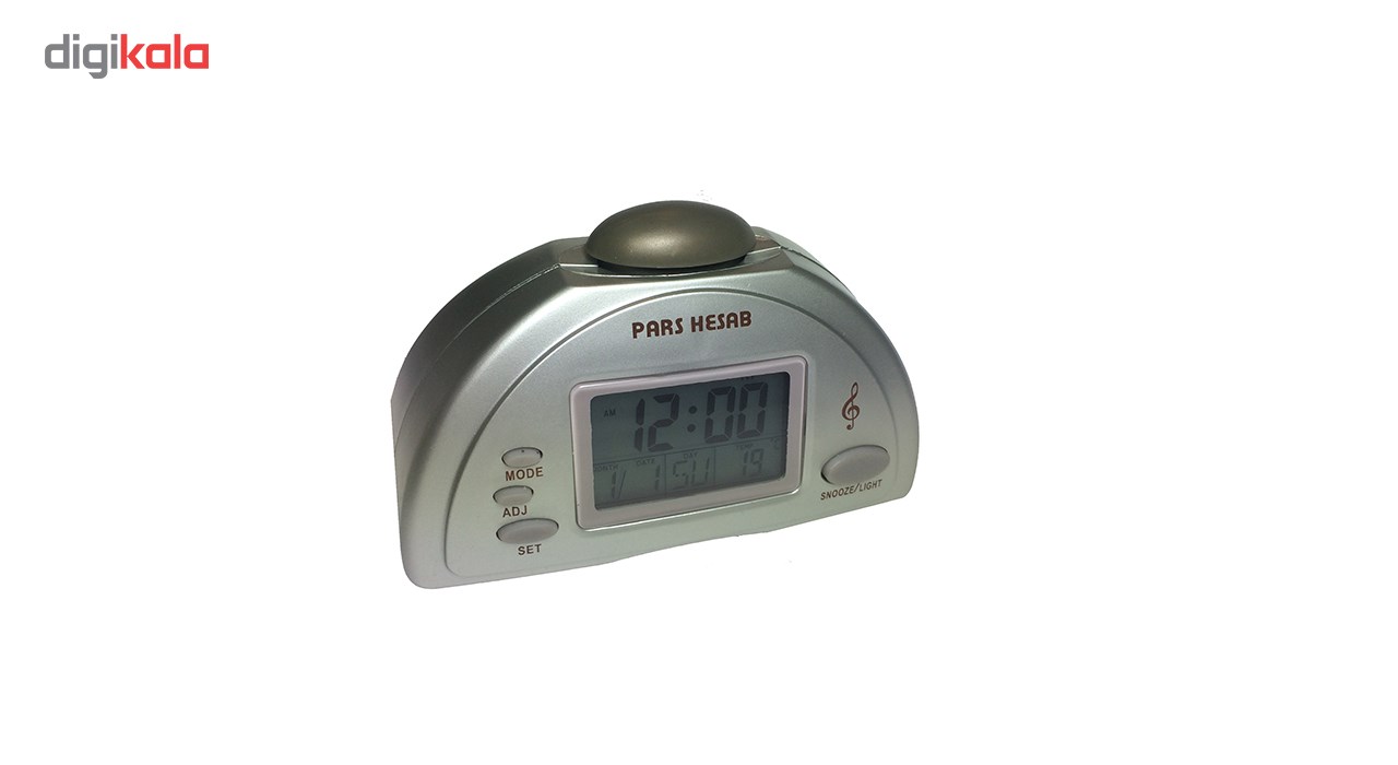 ساعت رومیزی پارس حساب مدل Tc3000