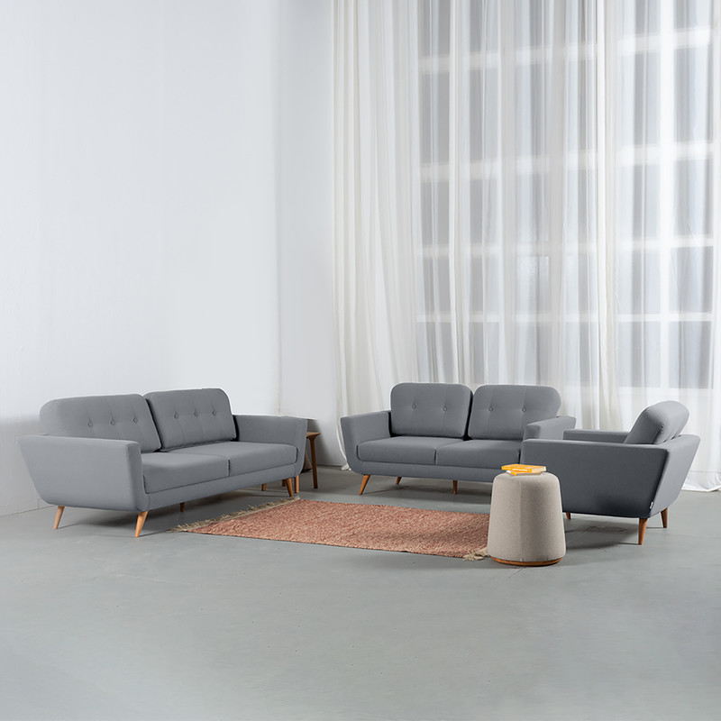 مبل راحتی هفت نفره مدل انزو york 01 - pure