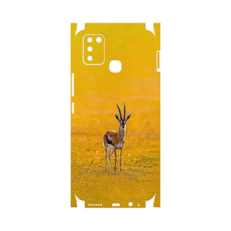 برچسب پوششی ماهوت مدل Gazelle-FullSkin مناسب برای گوشی موبایل اینفینیکس Smart 6 X657B