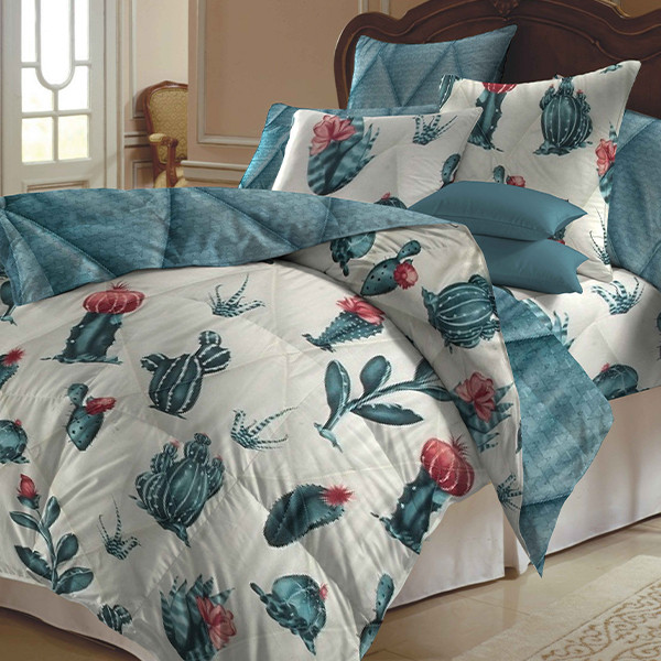 سرویس ملحفه مدل Tina دو نفره 6 تکه