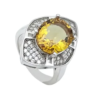 انگشتر نقره زنانه مدل الکساندریت VA3068