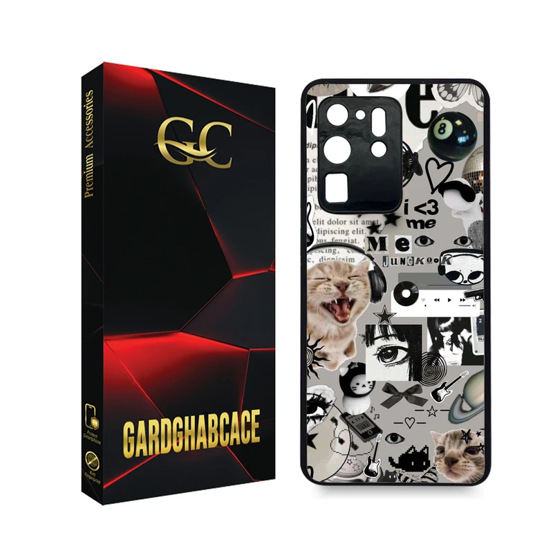 کاور گارد قاب کیس مدل دخترانه T مناسب برای گوشی موبایل سامسونگ Galaxy S20 Ultra