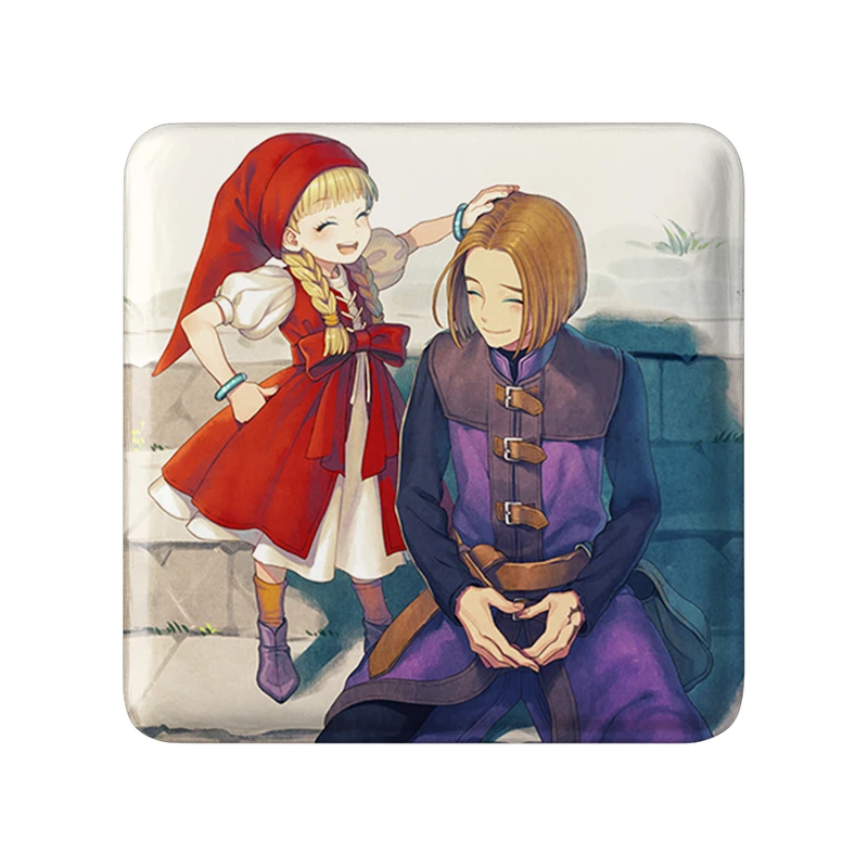 پیکسل خندالو طرح بازی دراگون کوئست (Dragon Quest) مدل مربعی کد 35248