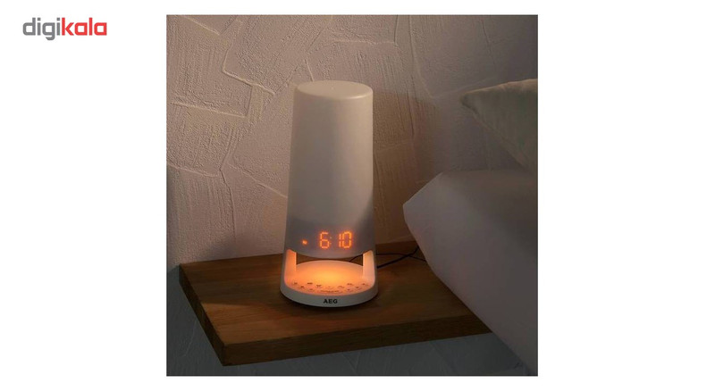 رادیو-چراغ مطالعه ساعت دار آ ا گ مدل MRC 4147