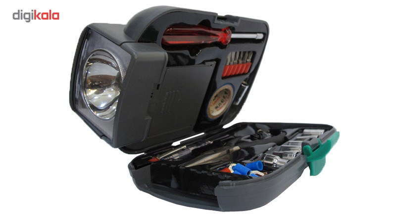 کیت ابزار صامو پرشین چراغ قوه دار مدل 50690