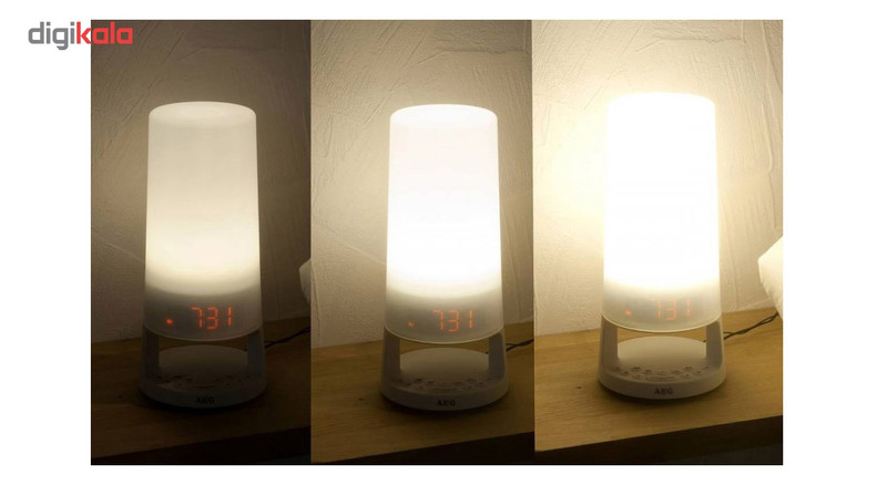 رادیو-چراغ مطالعه ساعت دار آ ا گ مدل MRC 4147