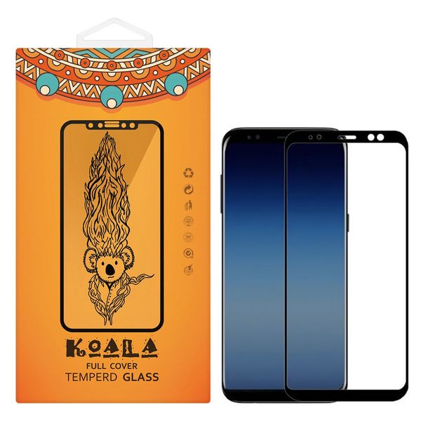 محافظ صفحه نمایش شیشه ای کوالا مدل Full Cover مناسب برای گوشی موبایل سامسونگ Galaxy A8 2018 محافظ صفحه نمایش شیشه ای کوالا مدل Full Cover مناسب برای گوشی موبایل سامسونگ Galaxy A8 2018