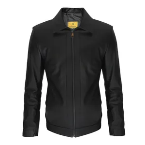کت چرم مردانه چرمیران مدل pc1020