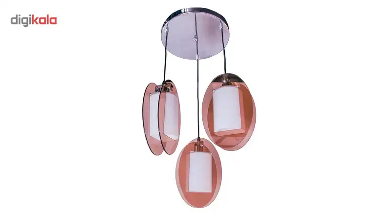 لوستر مجلل 3 شعله کد 2766/3