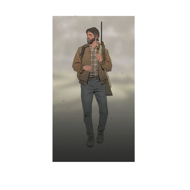  استیکر لپ تاپ و موبایل مدل بازی طرح  لست اف اس the last of us کد 2152