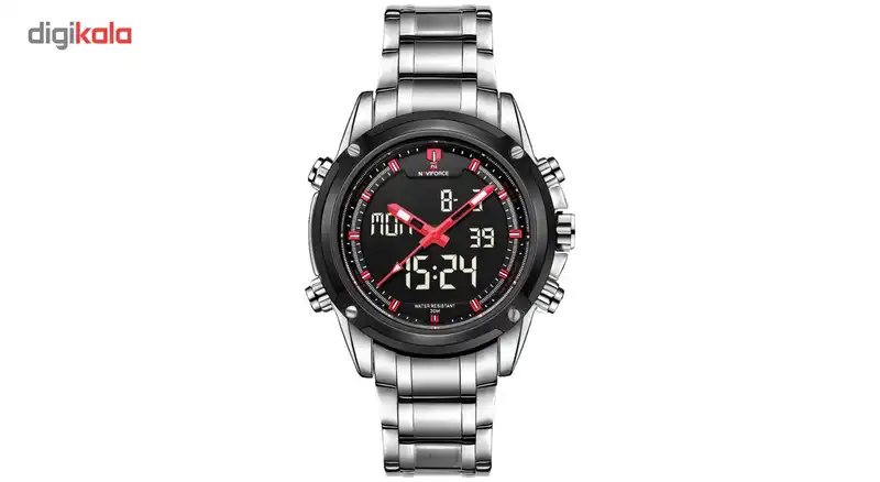 ساعت مچی عقربه ای مردانه نیوی فورس مدل NF9050M/SBR