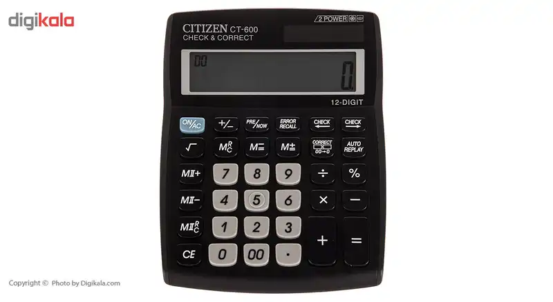 ماشین حساب سیتیزن مدل CT-600J