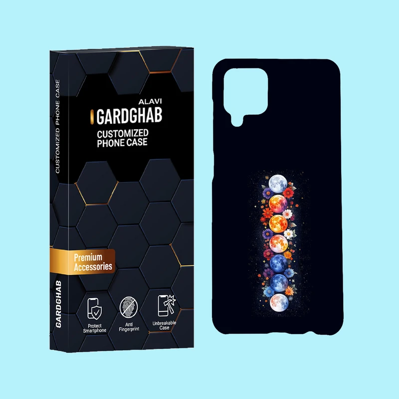 کاور گارد قاب علوی مدل هنری مناسب برای گوشی موبایل سامسونگ Galaxy A12