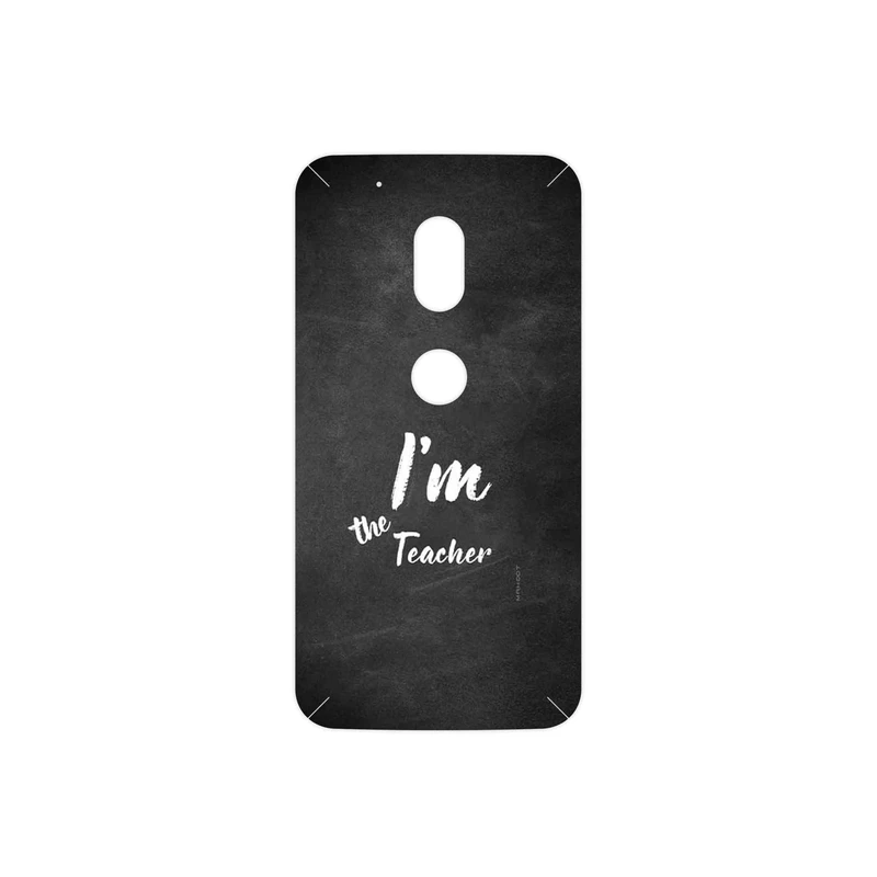 برچسب پوششی ماهوت مدل Teacher مناسب برای گوشی موبایل موتورولا Moto G4 Play