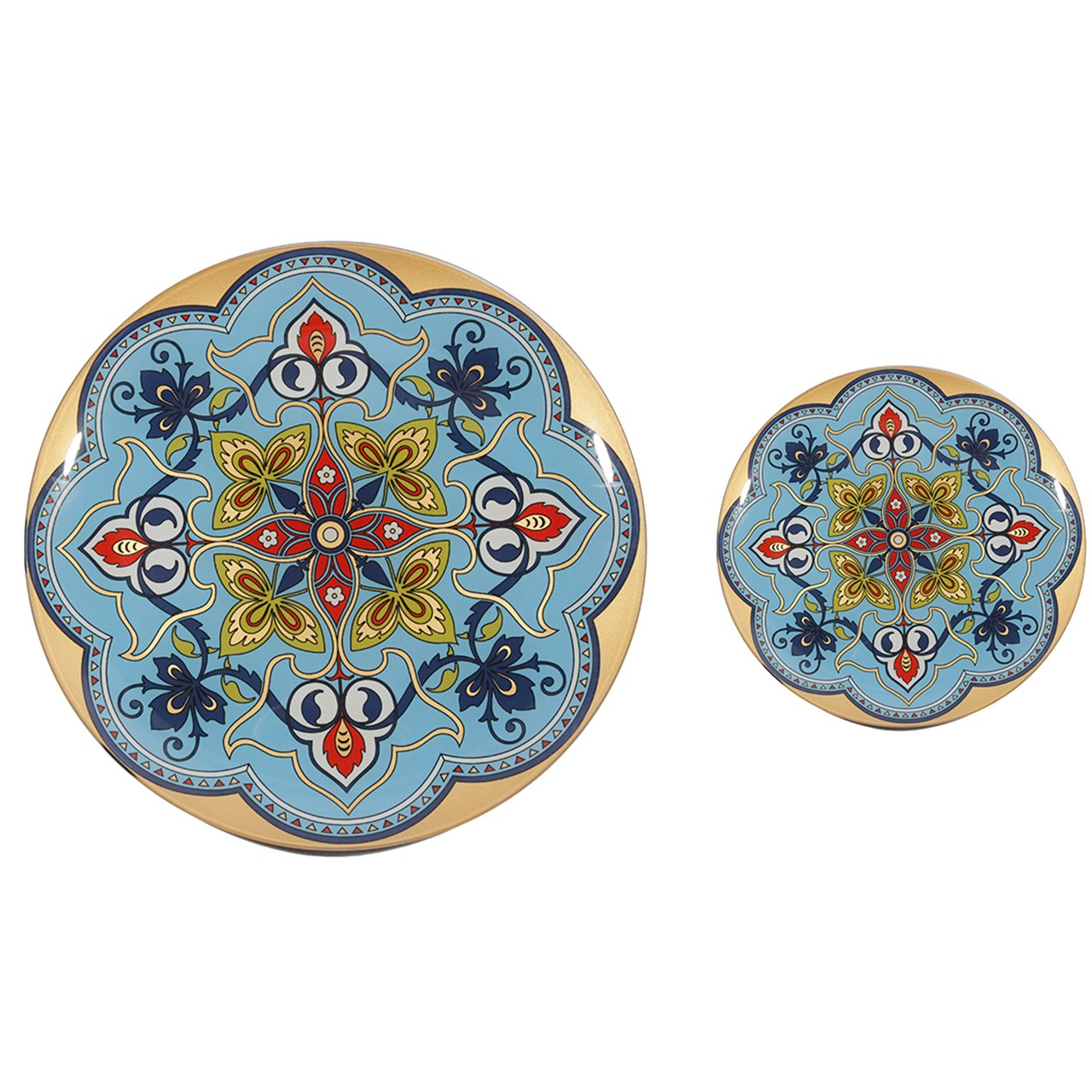 سرویس میوه خوری 7 پارچه مدل 30Versai-gold