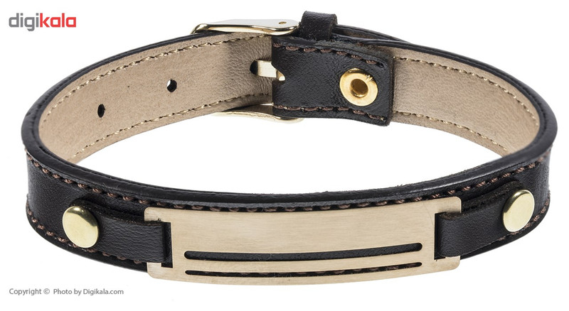 دستبند طلا 18 عیار مردانه مایا ماهک مدل MB0349