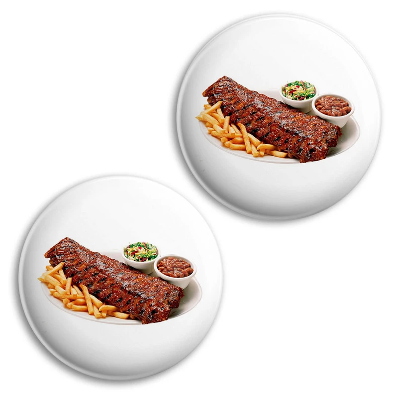 مگنت پرمانه طرح کباب کد pmag2.35335 مجموعه 2 عددی