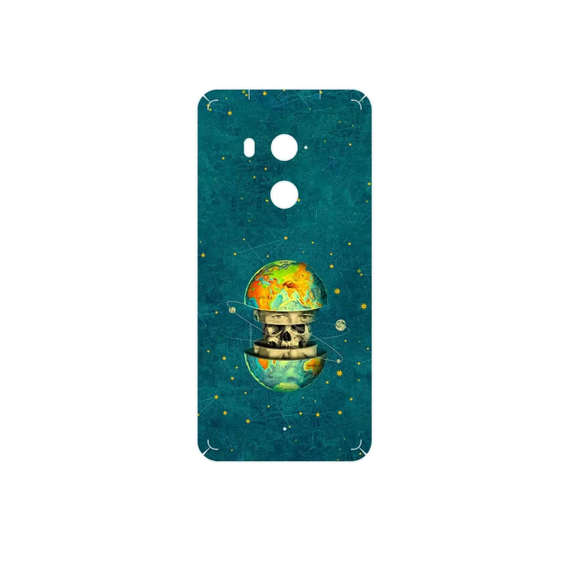 برچسب پوششی ماهوت مدل Collage of Earth Face مناسب برای گوشی موبایل اچ تی سی U11 Plus