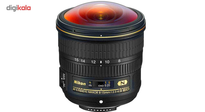 لنز نیکون مدل AF-S NIKKOR 8-15mm f/3.5-4.5E ED Fisheye