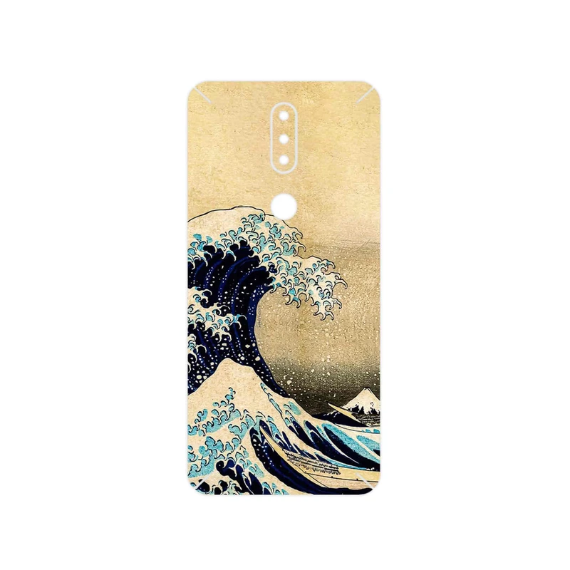 برچسب پوششی ماهوت مدل The Great Wave off Kanagawa of Hokusai مناسب برای گوشی موبایل نوکیا 2.4