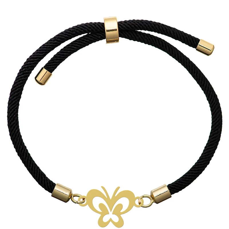 دستبند بندی زنانه هایکا مدل پروانه کد d.ha461