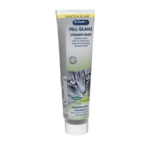 خمیر گربه دکتر کلادرز مدل Fell Glanz Vitamin وزن 0.1 کیلوگرم