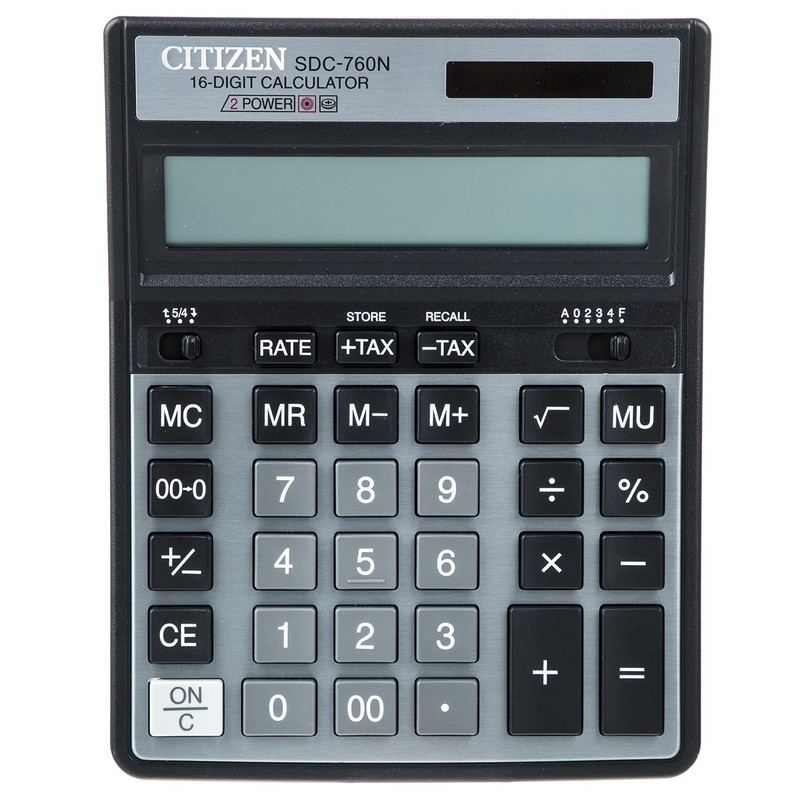 ماشین حساب سیتیزن مدل SDC-760N