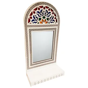آینه چوبی دست سازه های سمیرا کد A-02015