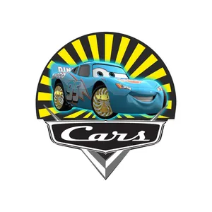 استیکر چوبی کودک مدل مک کویین کد 002