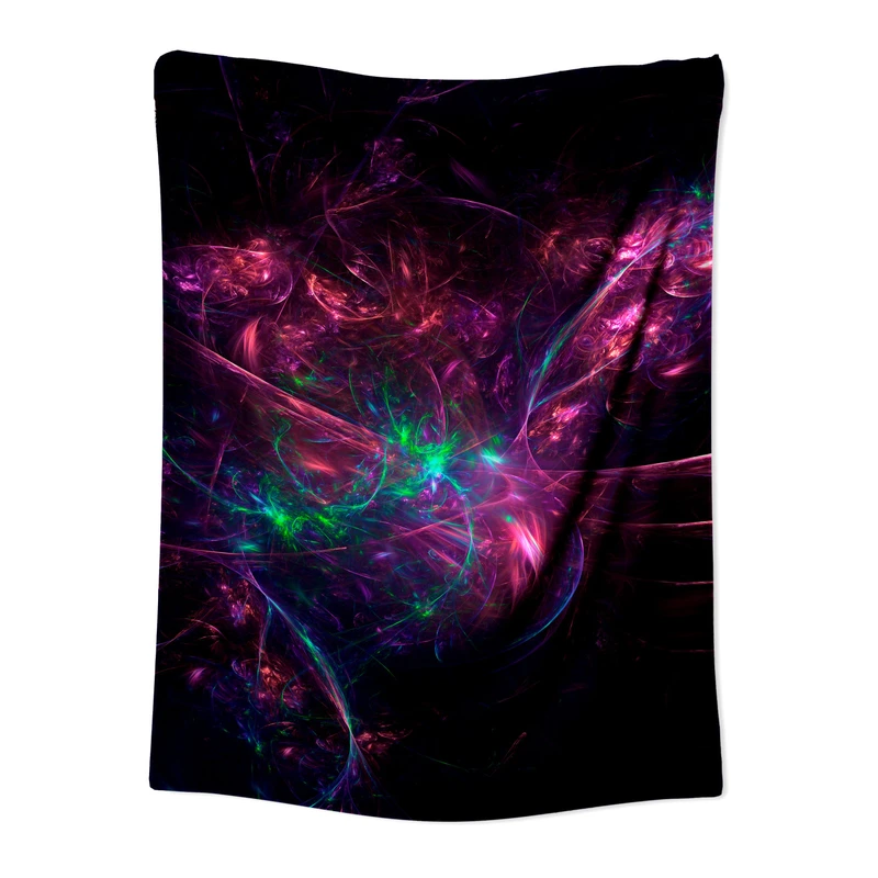 پوستر پارچه ای مدل بکدراپ بلک لایت کد 713