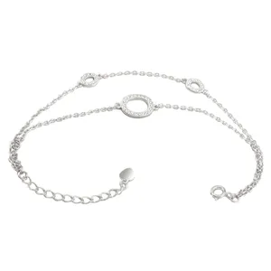 دستبند نقره اقلیمه کد DN107