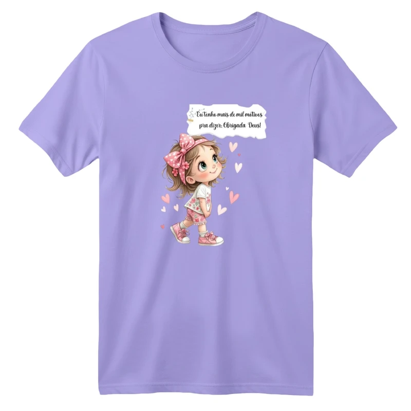 تی شرت آستین کوتاه بچگانه مدل دخترک کد 21