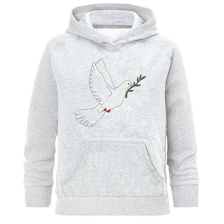 هودی زنانه طرح پرنده مدل Z693