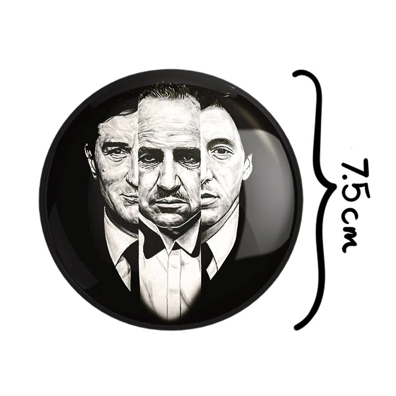 آینه جیبی خندالو مدل پدرخوانده The Godfather  کد 10151