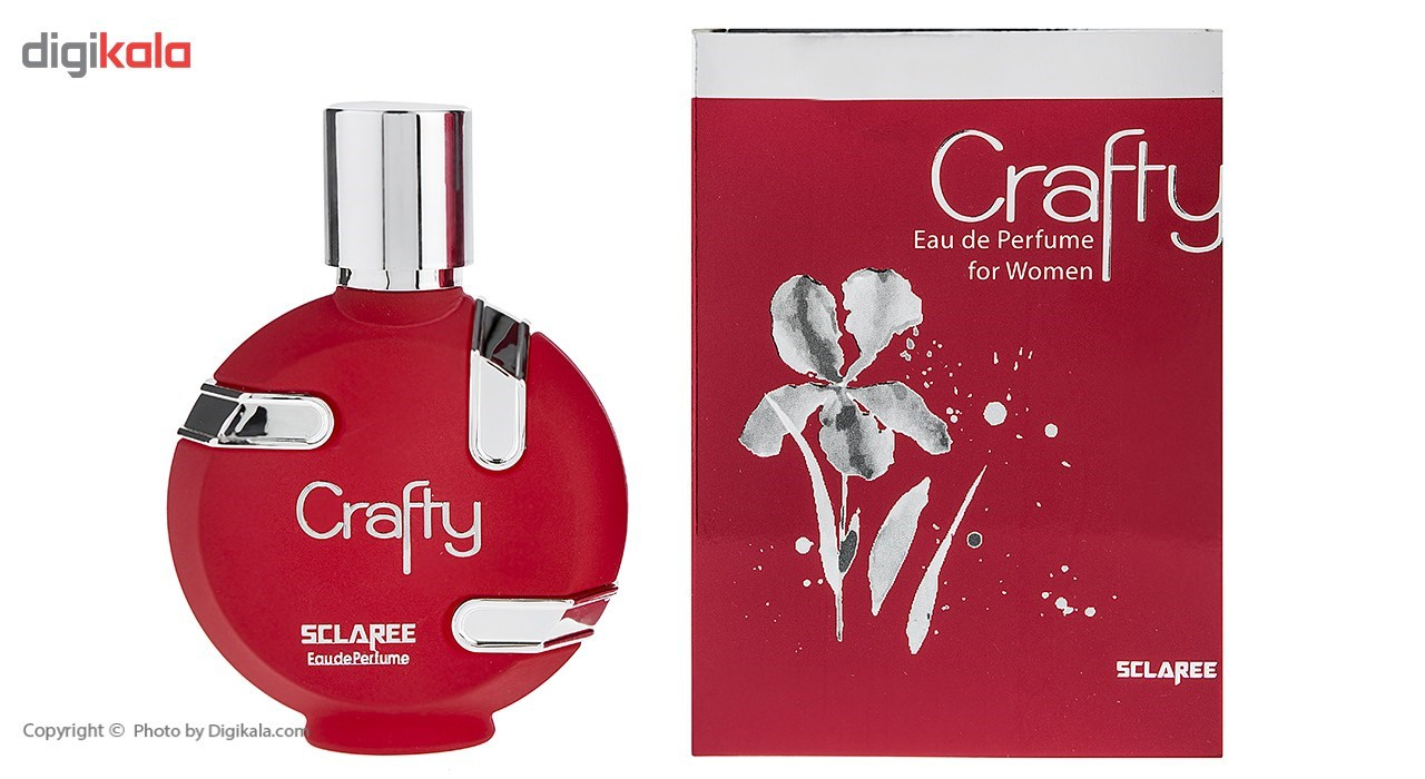 ادوپرفیوم زنانه اسکلاره مدل Crafty حجم 100 میلی لیتر  به همراه ادوپرفیوم مردانه اسکلاره مدل Lexus حجم 100 میلی لیتر