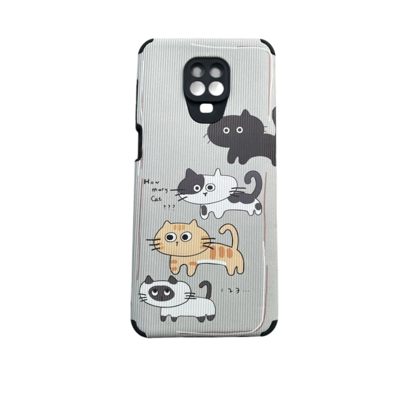 کاور طرح گربه کد s.kh 1362 مناسب برای گوشی موبایل شیائومی Redmi Note 9S / Redmi Note 9 Pro