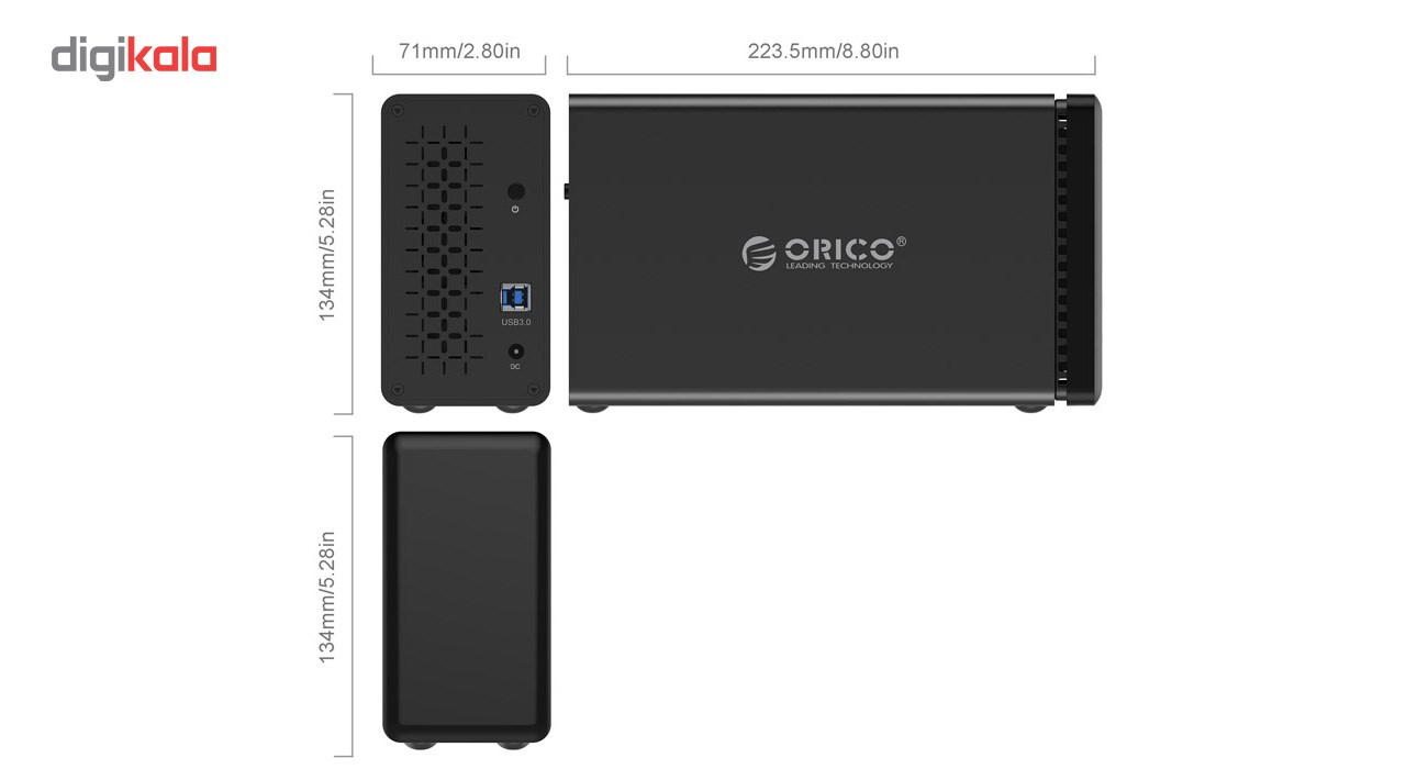 داک 2 سینی هارد اوریکو مدل NS200RU3