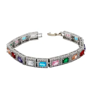 دستبند زنانه ژوپینگ مدل جواهری کد TBR-223-S