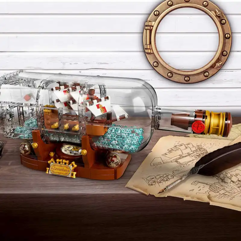 ساختنی مدل ایده ها کشتی در یک بطری Ship in a Bottle کد 11050