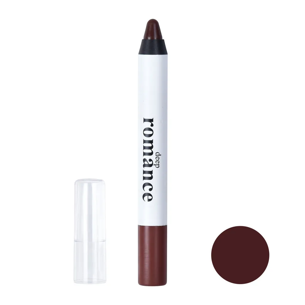 رژ لب مدادی دیپ رومانس مدل DR-10 - شماره 206